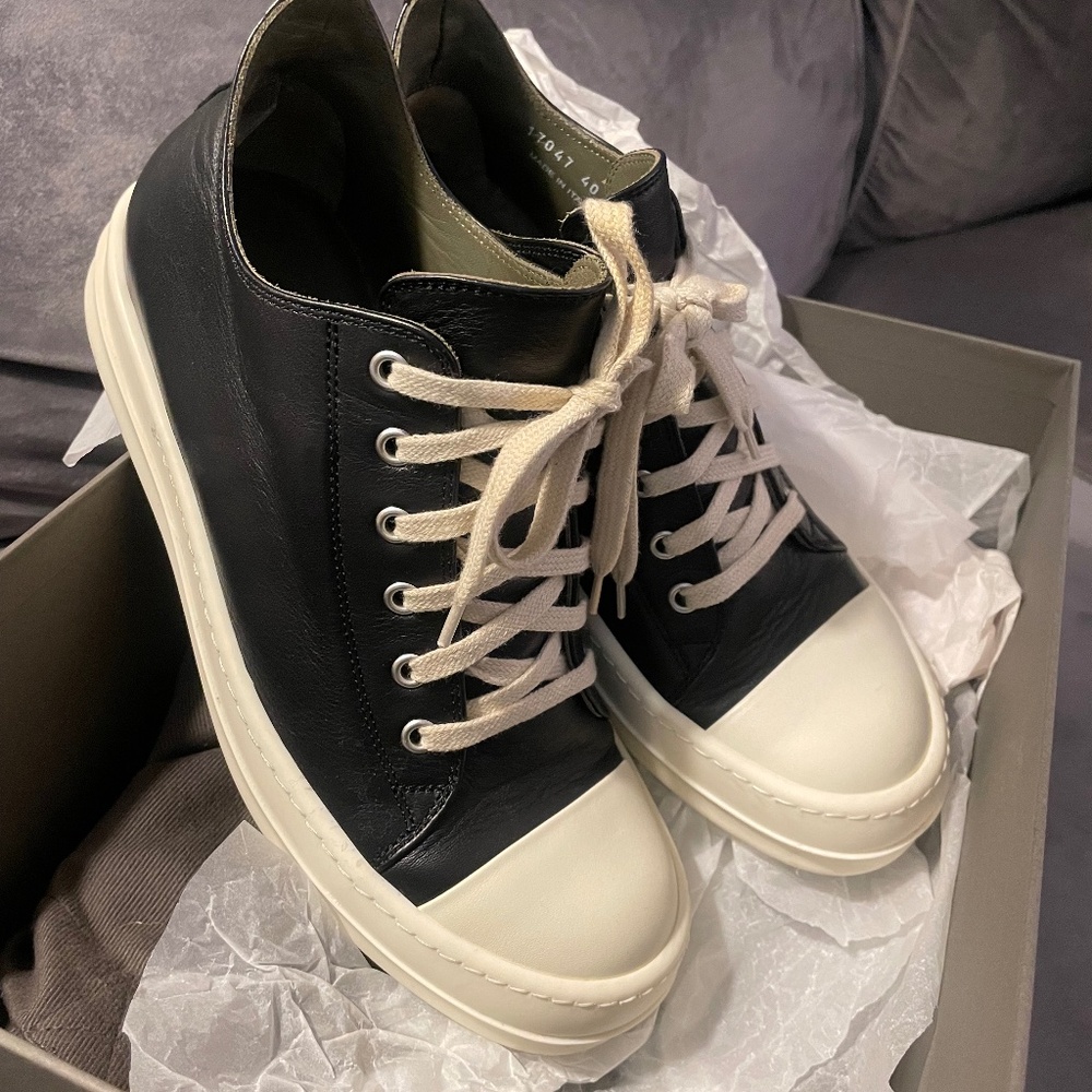 Authentic Rick Owens Low top sneakers